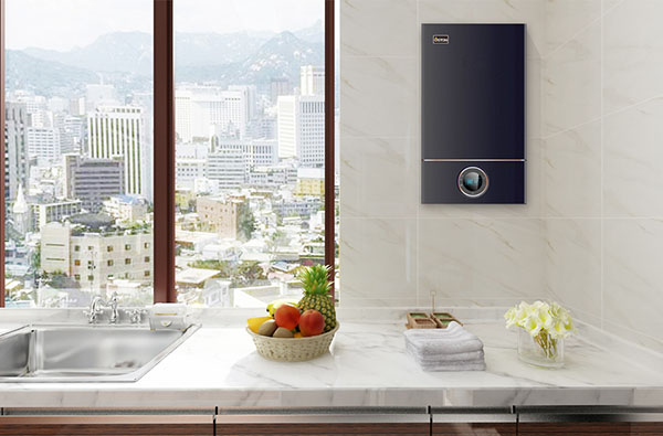 燃氣壁掛爐居家安裝效果